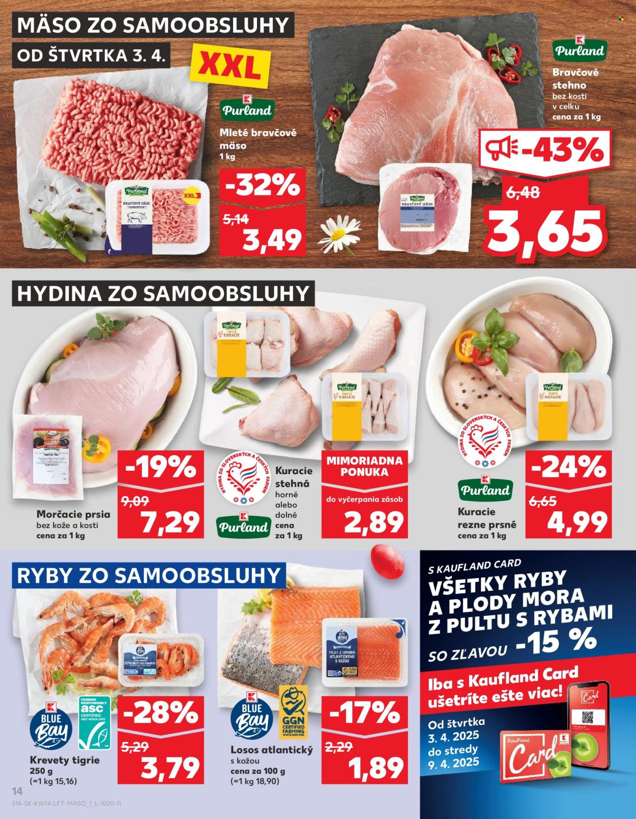 Leták Kaufland - 3.4.2025 - 9.4.2025. Strana 14