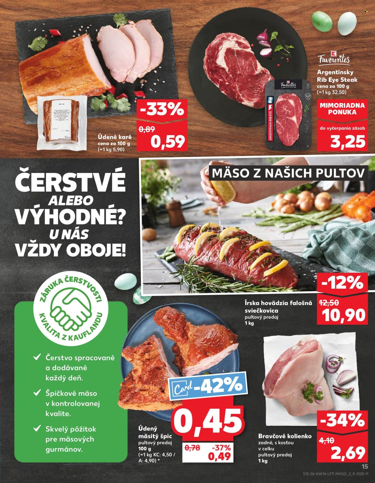 Leták Kaufland - 3.4.2025 - 9.4.2025. Strana 15