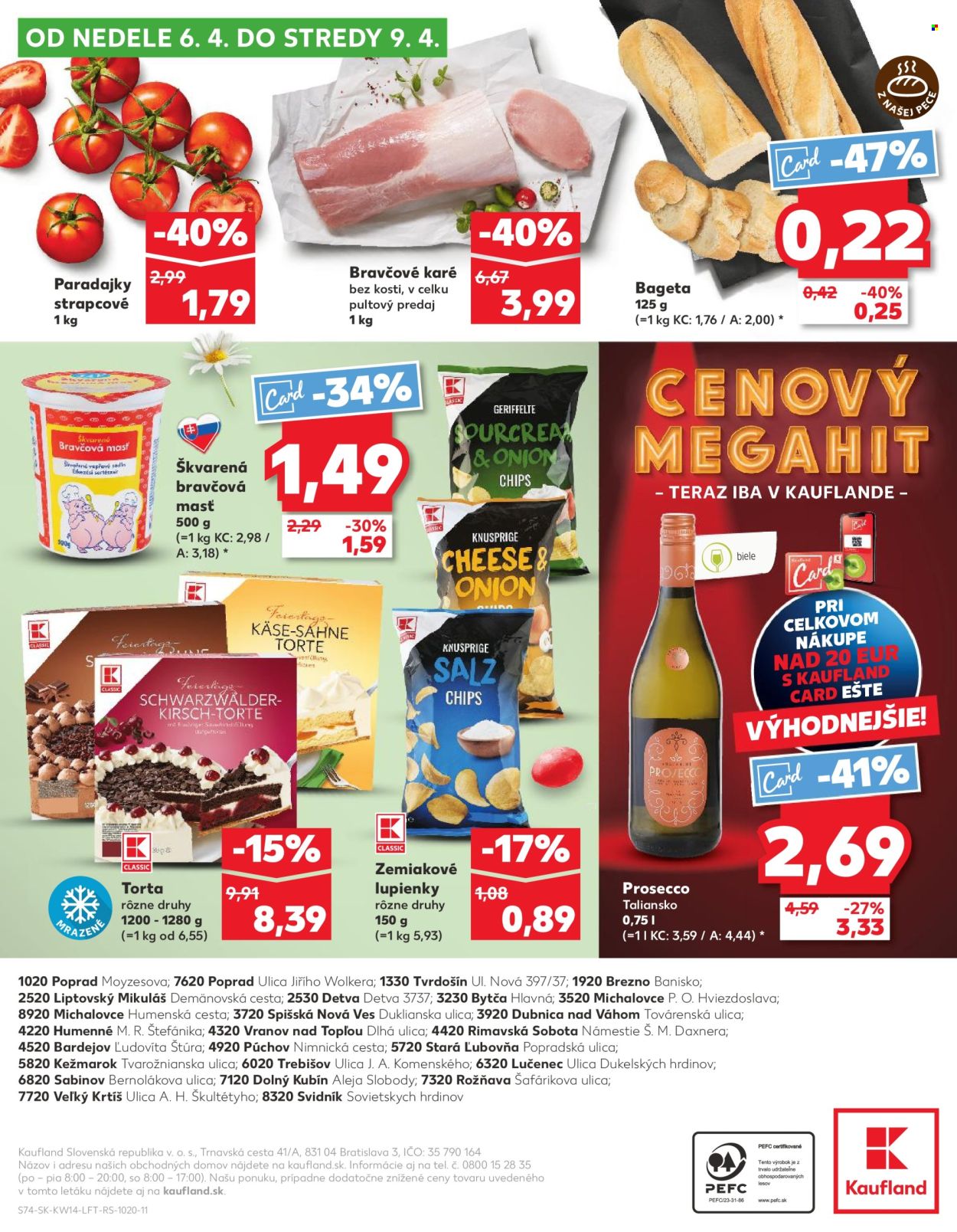 Leták Kaufland - 3.4.2025 - 9.4.2025. Strana 74