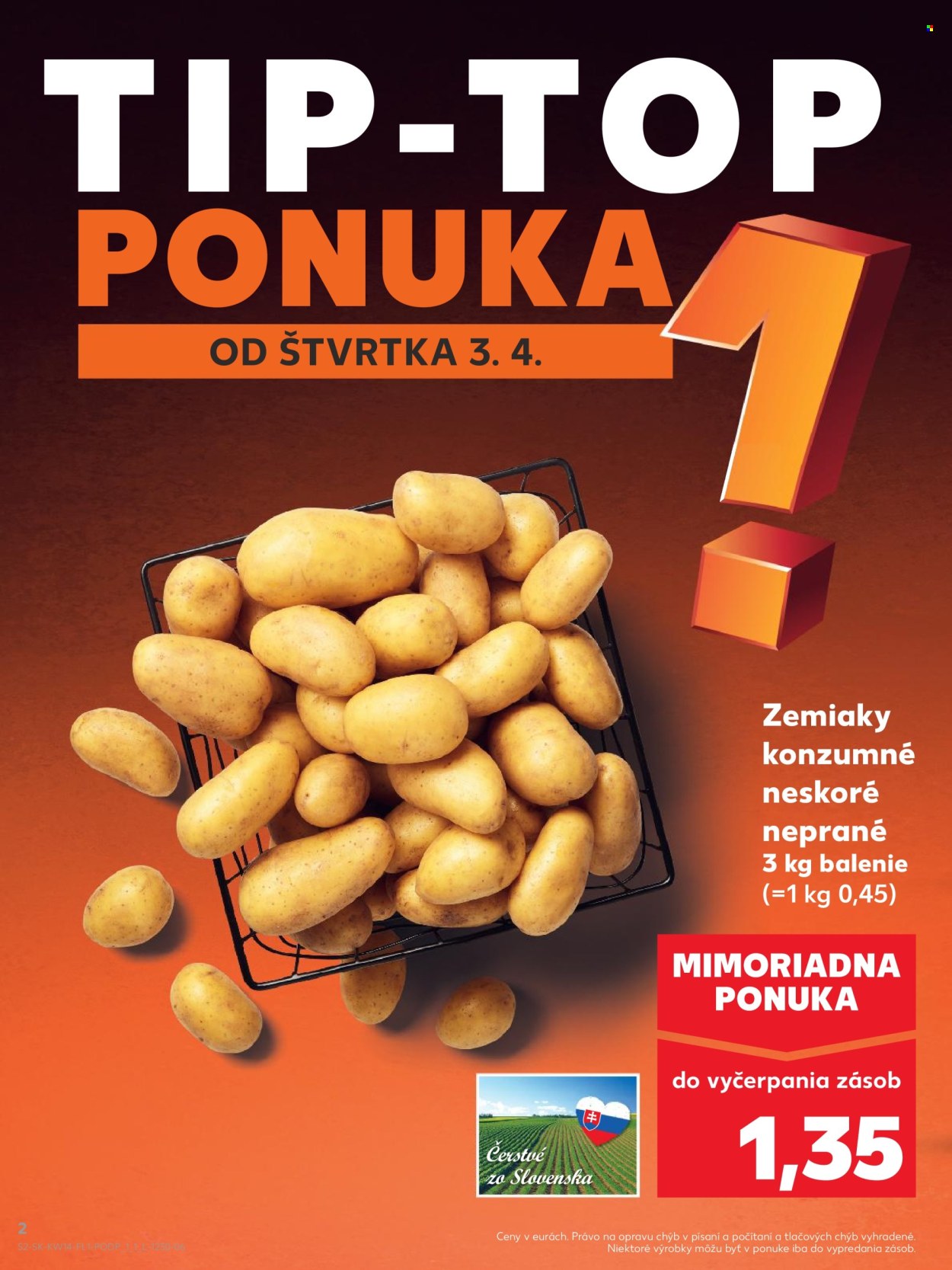 Leták Kaufland - 3.4.2025 - 9.4.2025. Strana 2