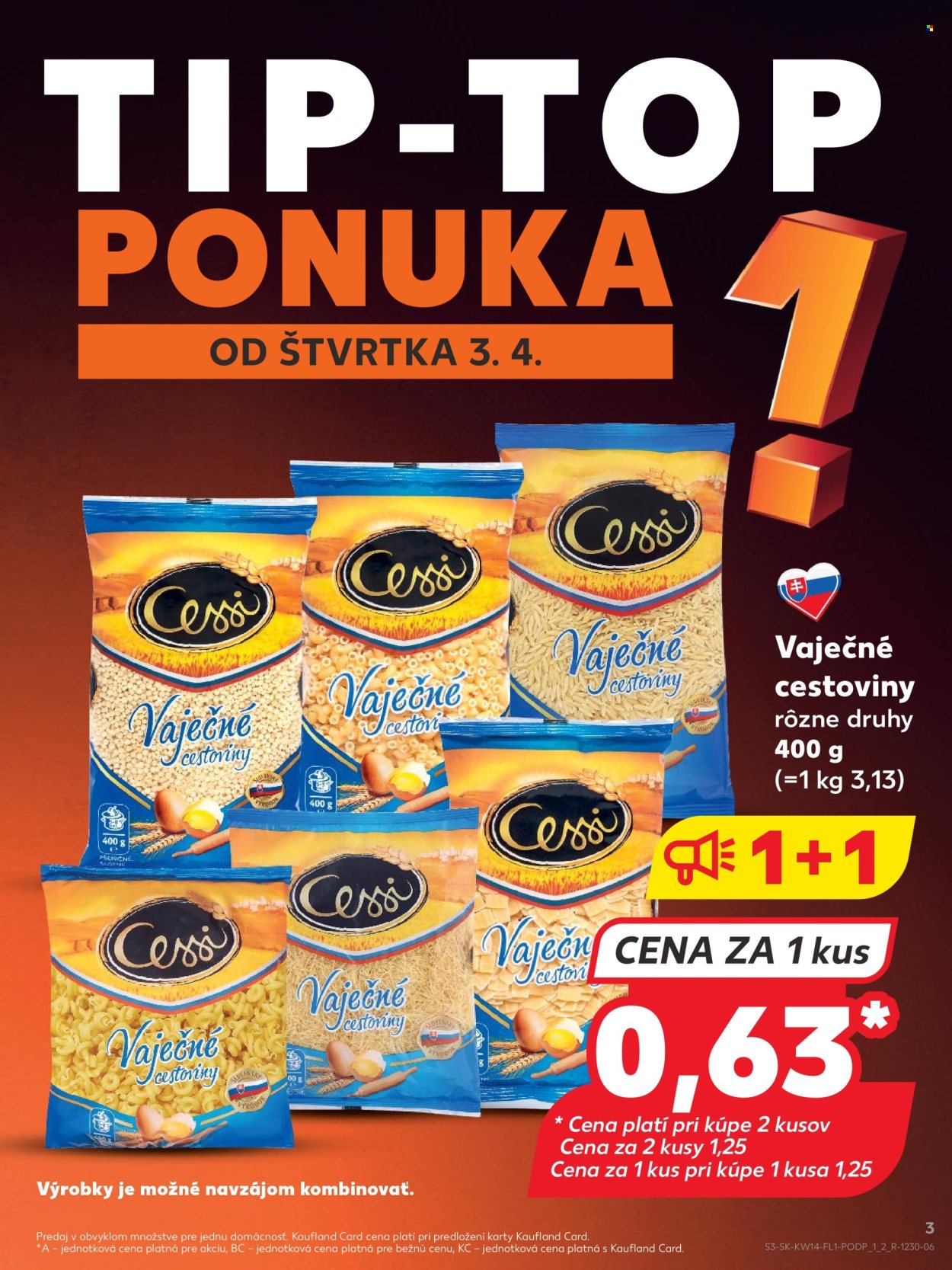 Leták Kaufland - 3.4.2025 - 9.4.2025. Strana 3