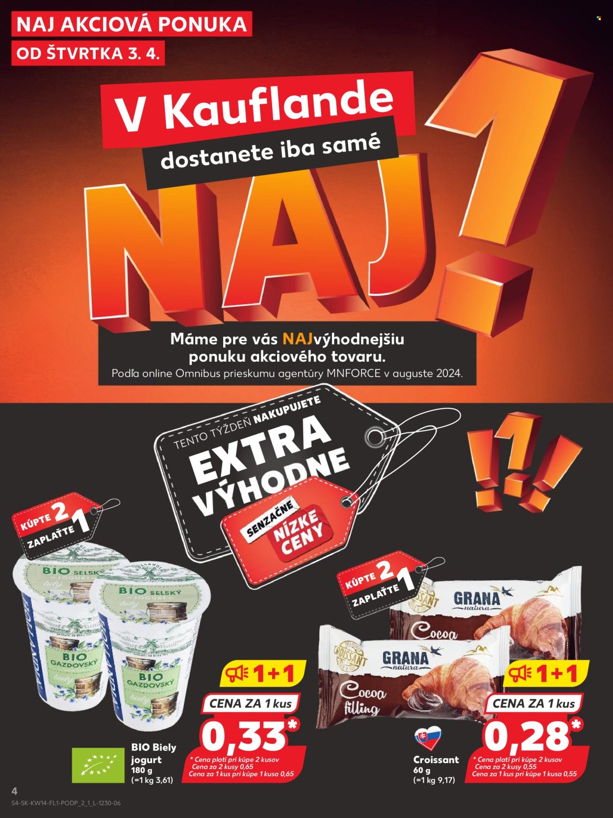 Leták Kaufland - 3.4.2025 - 9.4.2025. Strana 4