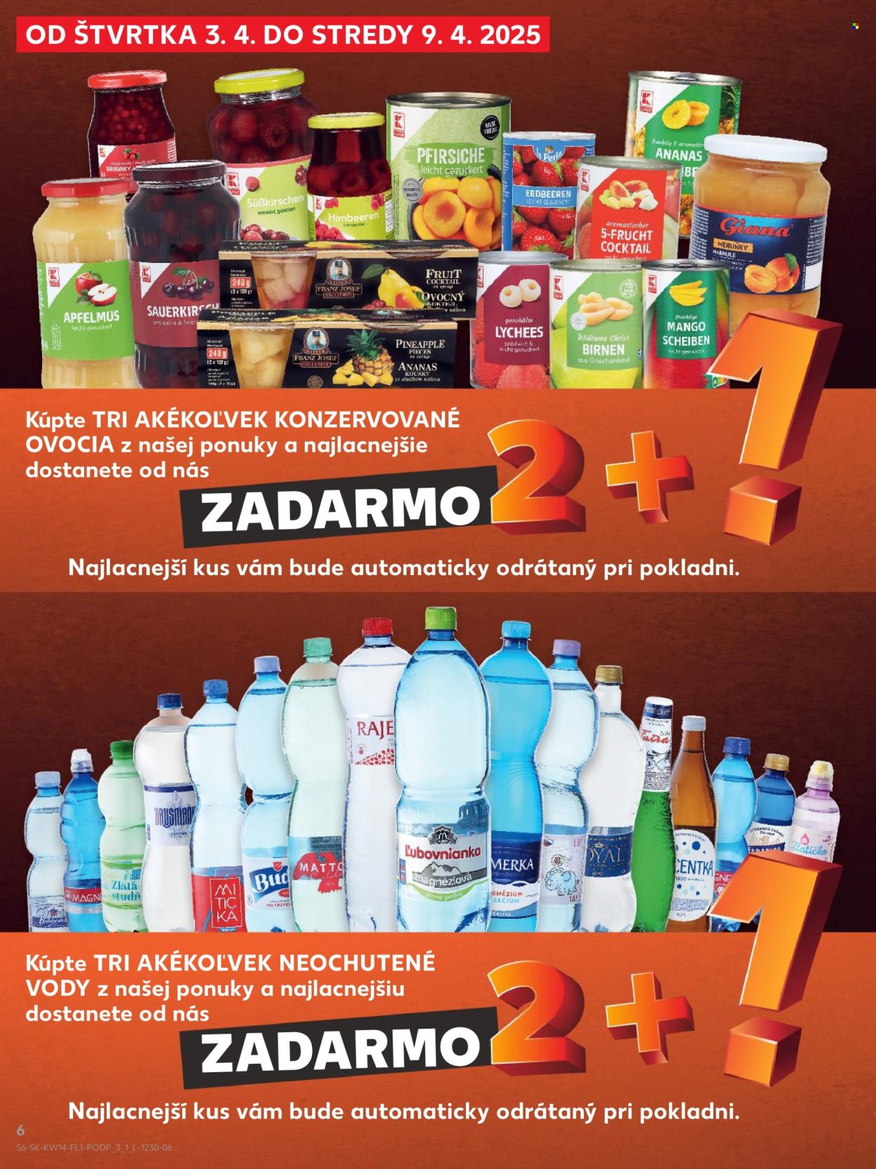Leták Kaufland - 3.4.2025 - 9.4.2025. Strana 6