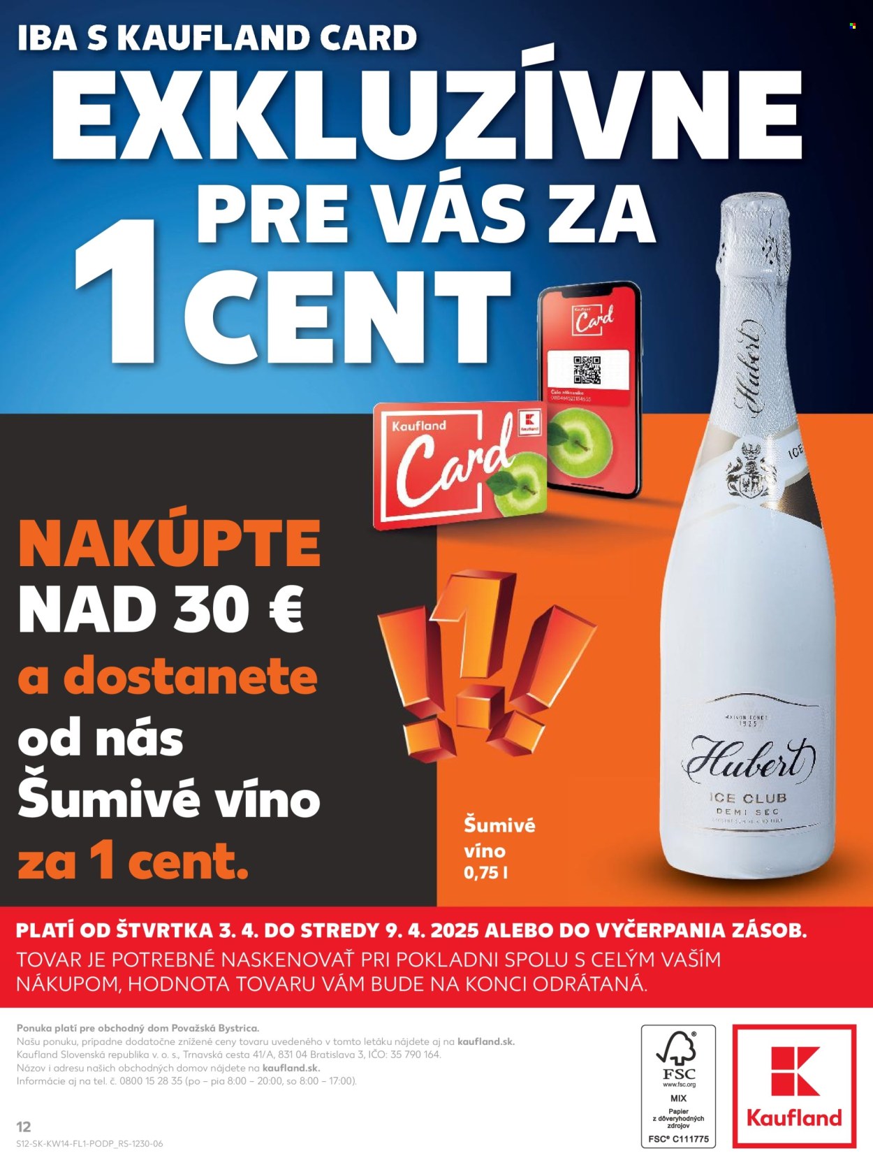 Leták Kaufland - 3.4.2025 - 9.4.2025. Strana 12