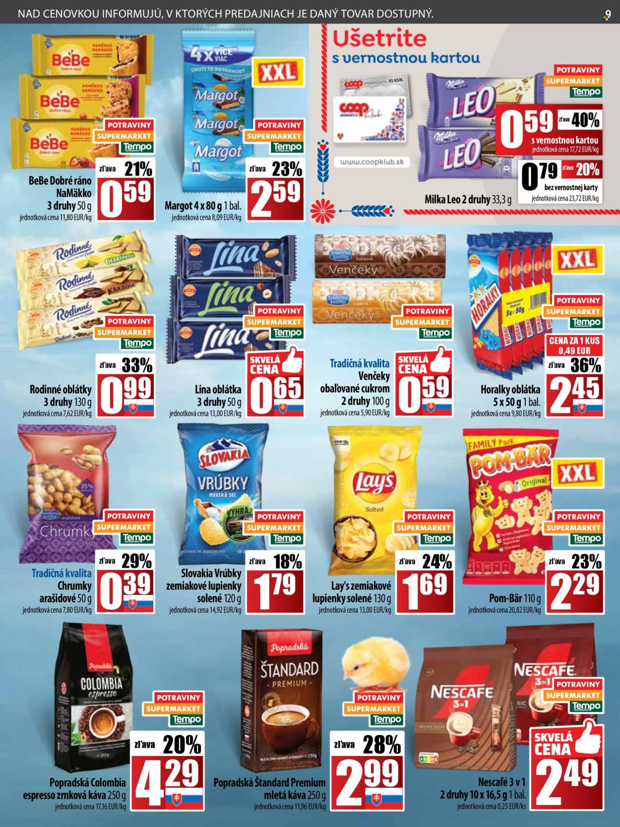 Leták COOP Jednota - 3.4.2025 - 9.4.2025. Strana 9