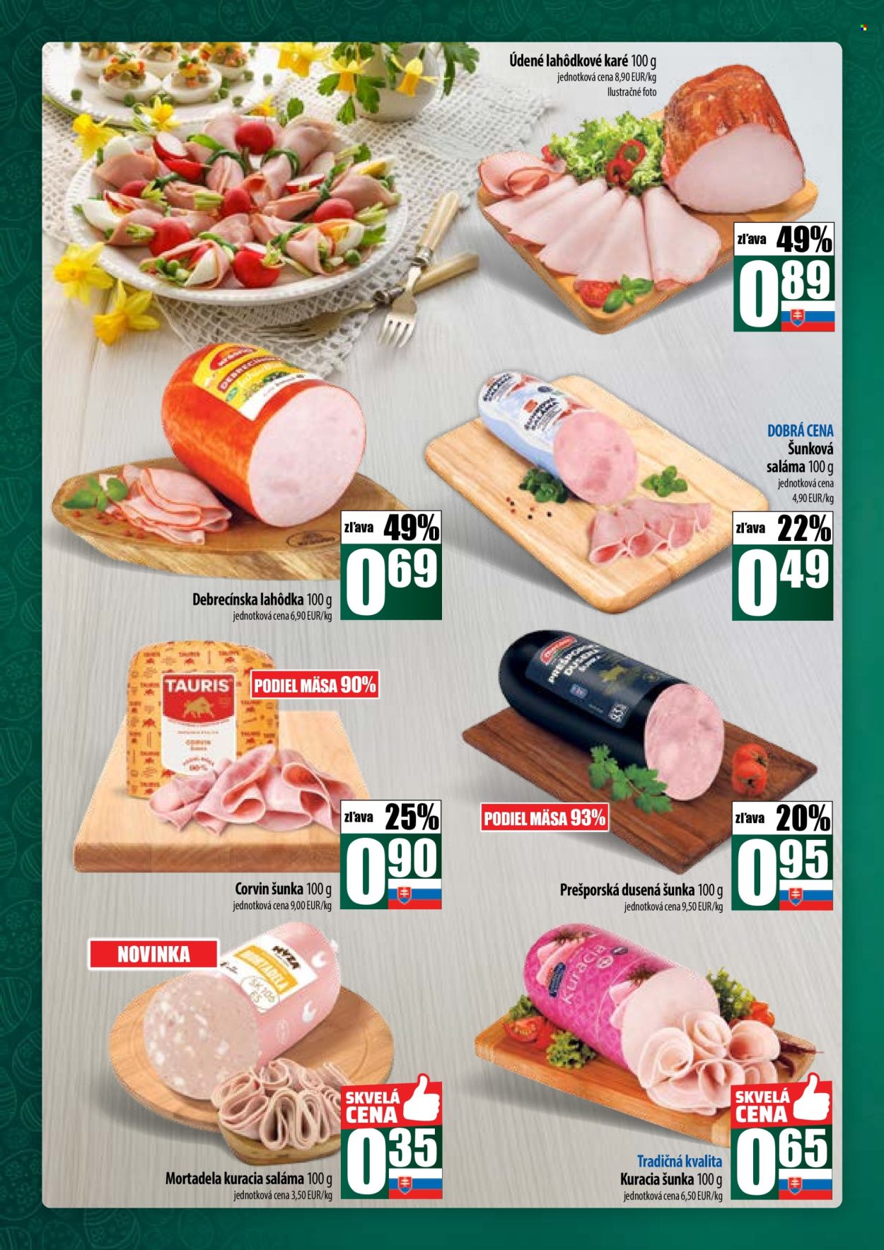 Leták COOP Jednota - 3.4.2025 - 9.4.2025. Strana 6