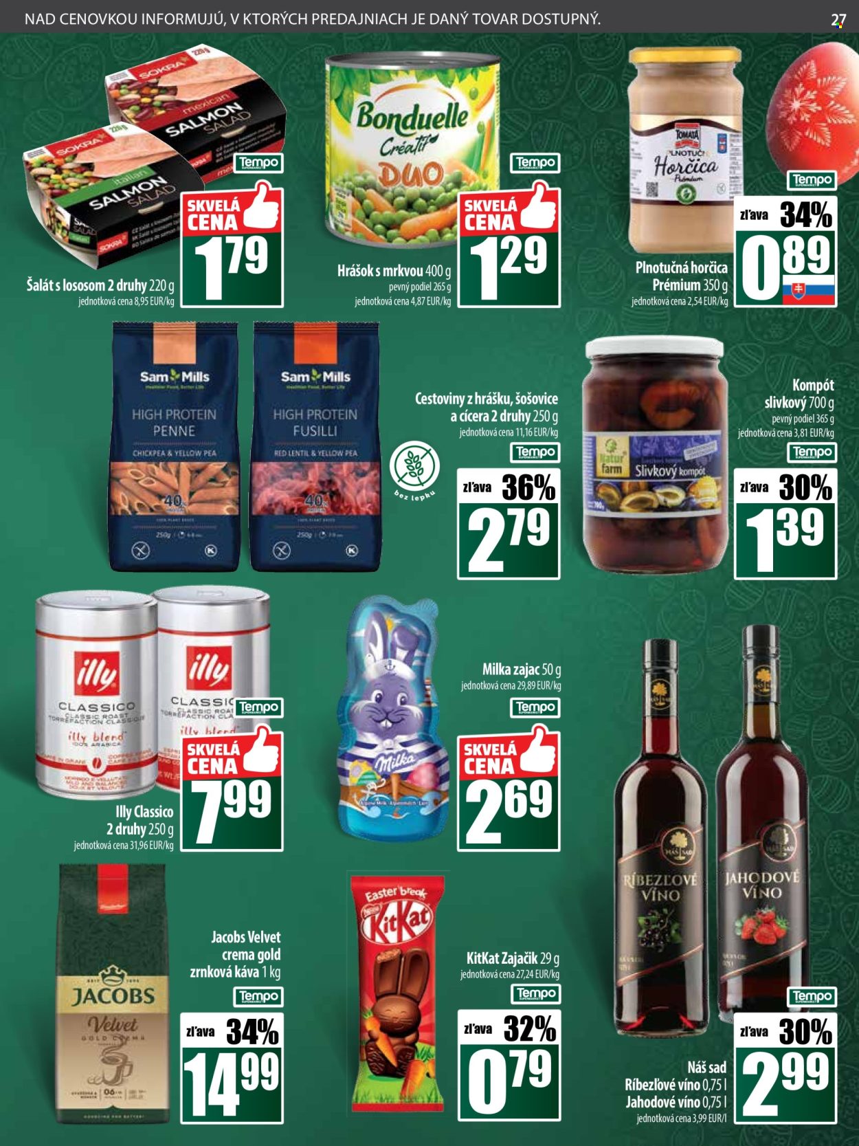 Leták COOP Jednota - 3.4.2025 - 9.4.2025. Strana 27