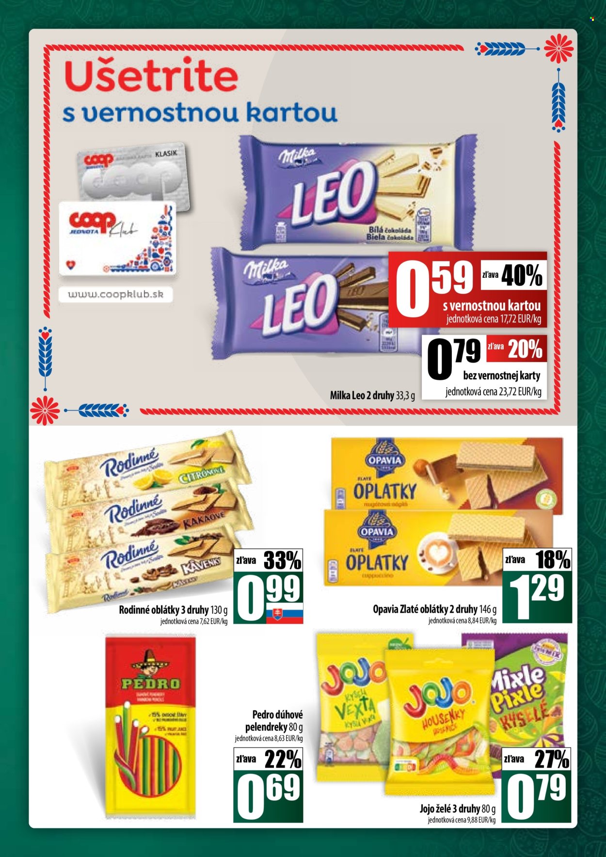 Leták COOP Jednota - 3.4.2025 - 9.4.2025. Strana 33