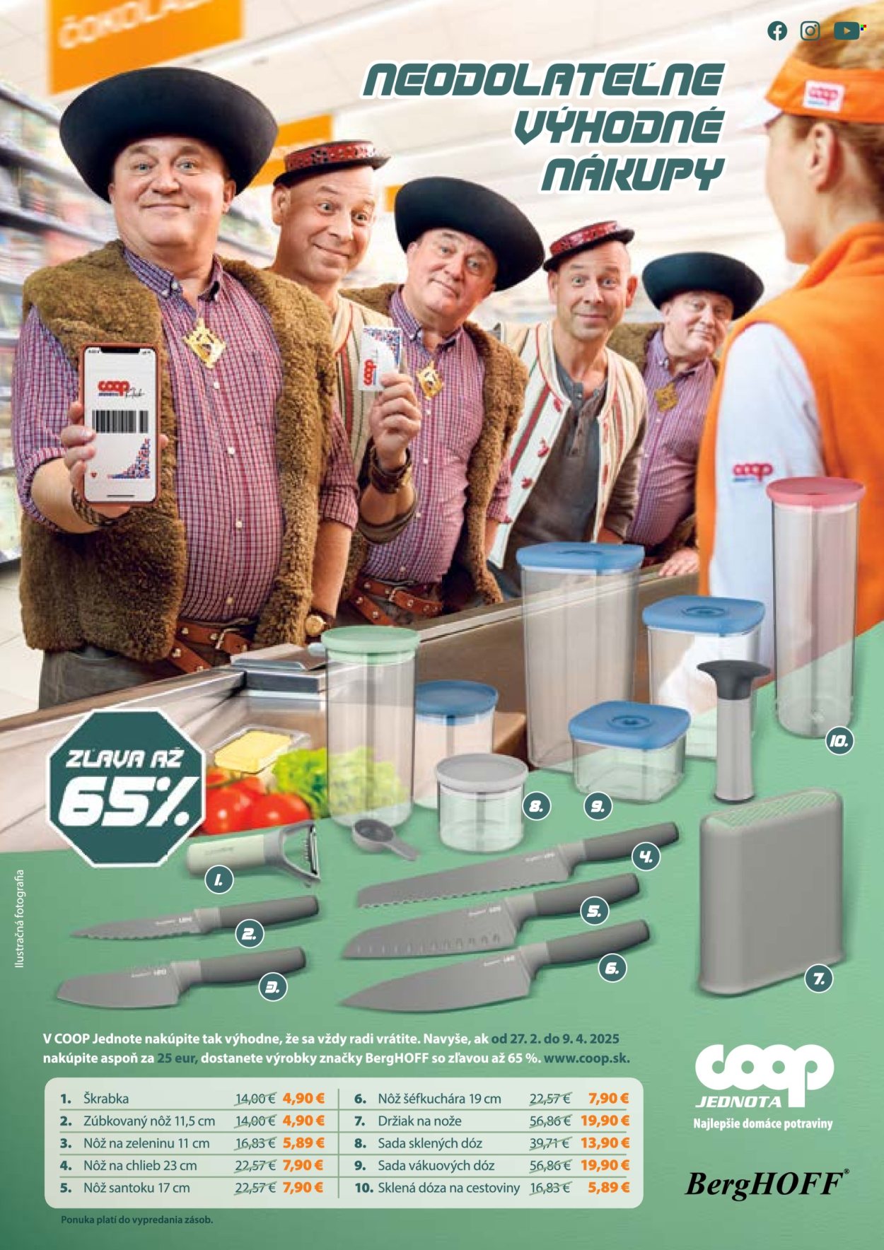 Leták COOP Jednota - 3.4.2025 - 9.4.2025. Strana 50