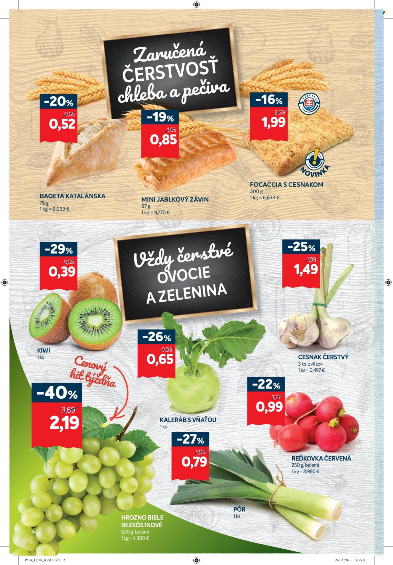 Leták Kraj - 3.4.2025 - 9.4.2025. Strana 2