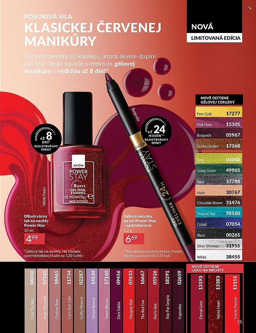Leták Avon - 1.4.2025 - 30.4.2025. Strana 35