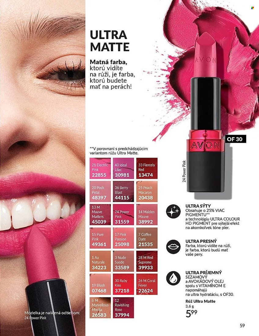 Leták Avon - 1.4.2025 - 30.4.2025. Strana 59