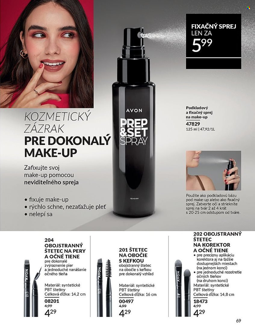 Leták Avon - 1.4.2025 - 30.4.2025. Strana 69