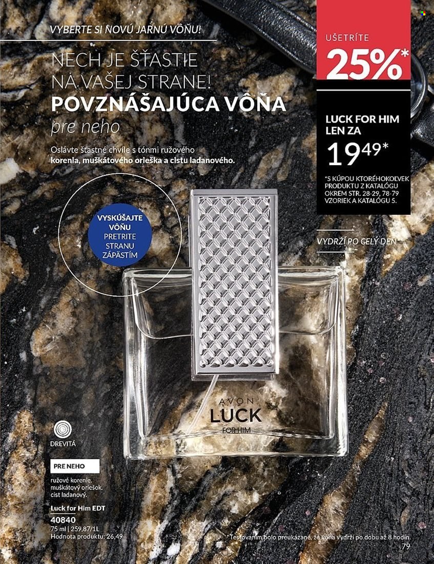 Leták Avon - 1.4.2025 - 30.4.2025. Strana 79
