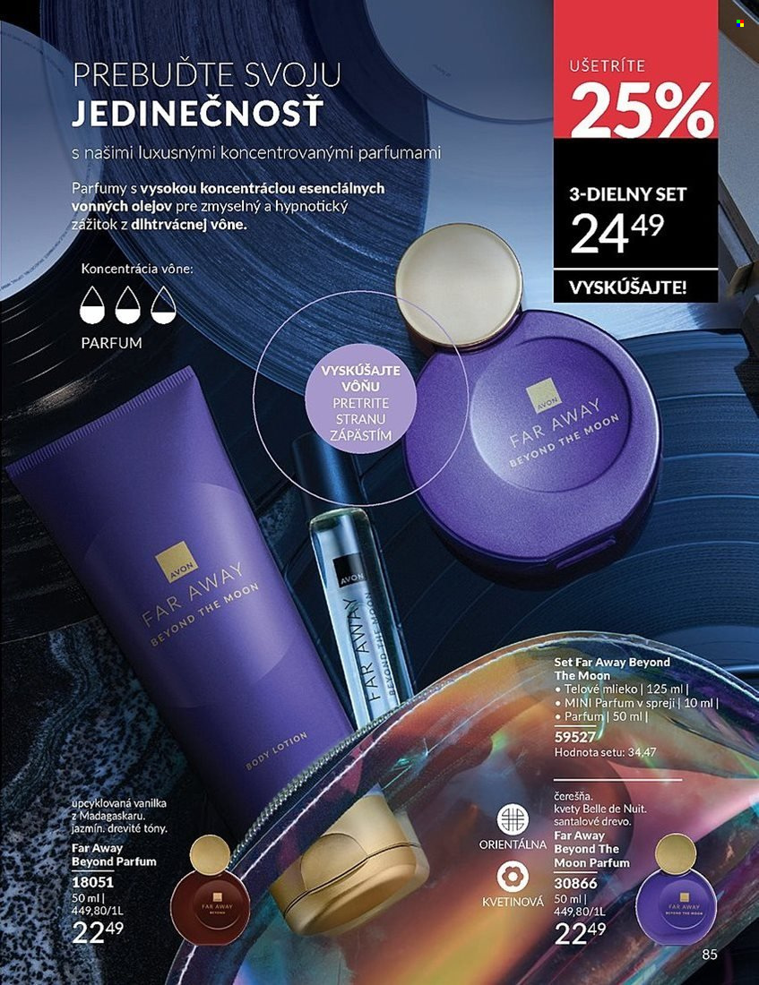 Leták Avon - 1.4.2025 - 30.4.2025. Strana 85