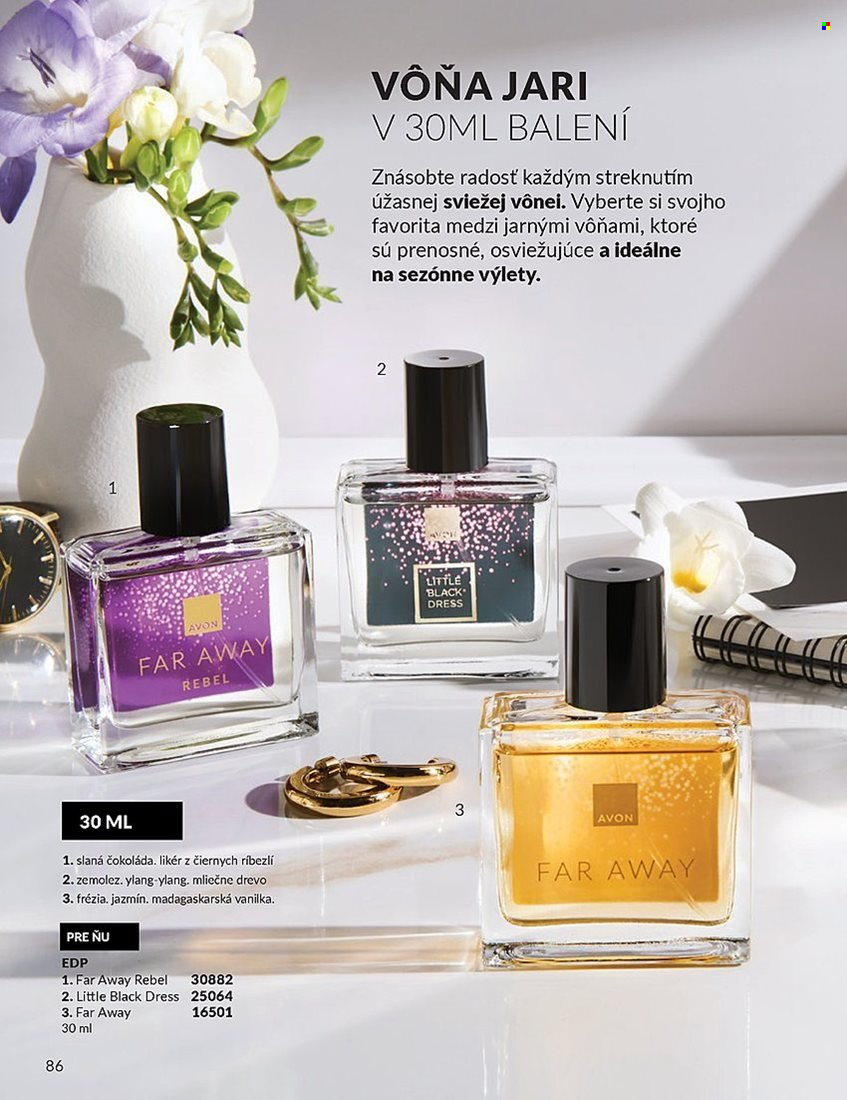 Leták Avon - 1.4.2025 - 30.4.2025. Strana 86