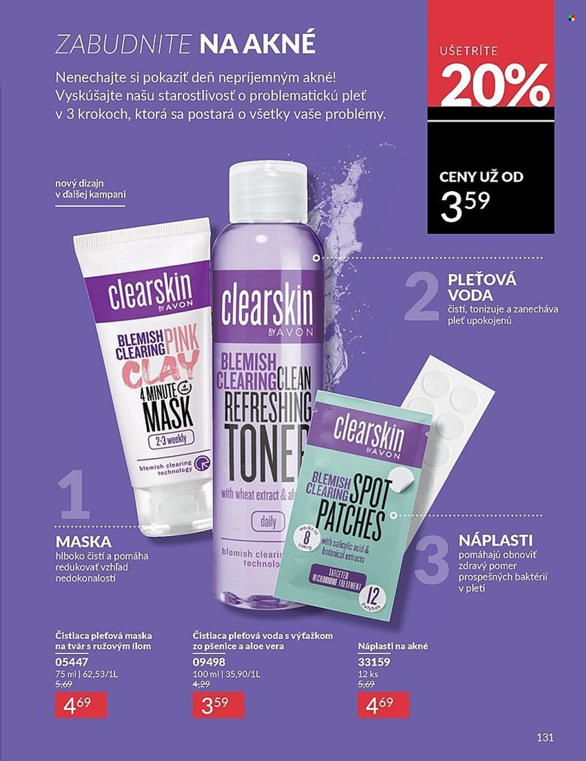 Leták Avon - 1.4.2025 - 30.4.2025. Strana 131
