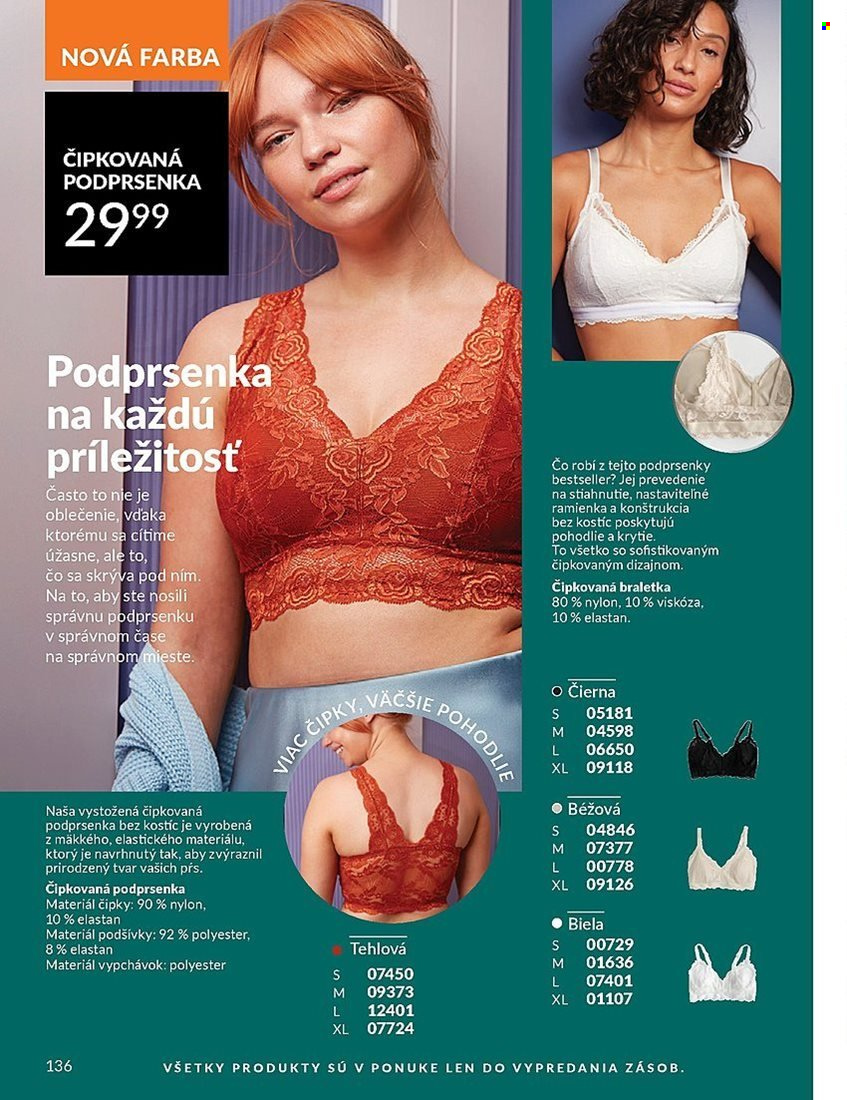 Leták Avon - 1.4.2025 - 30.4.2025. Strana 136