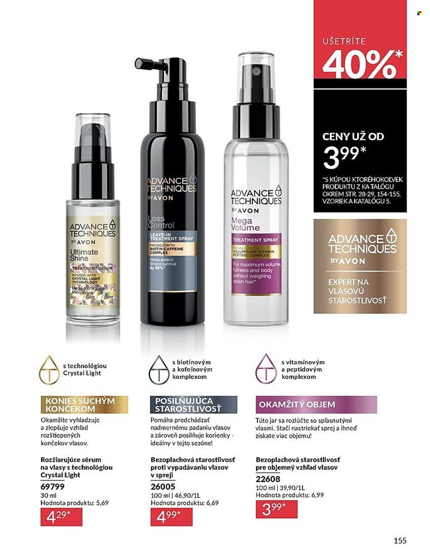 Leták Avon - 1.4.2025 - 30.4.2025. Strana 155