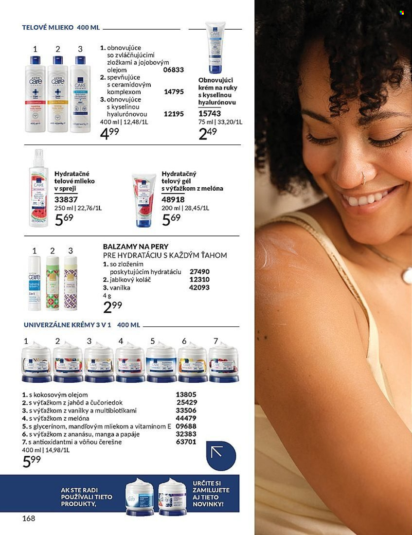Leták Avon - 1.4.2025 - 30.4.2025. Strana 168