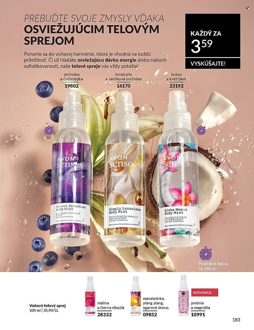 Leták Avon - 1.4.2025 - 30.4.2025. Strana 183