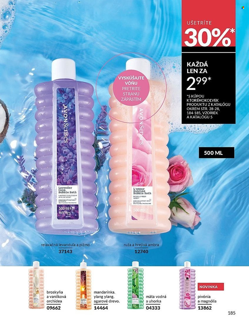 Leták Avon - 1.4.2025 - 30.4.2025. Strana 185