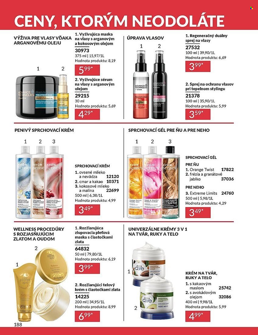Leták Avon - 1.4.2025 - 30.4.2025. Strana 188