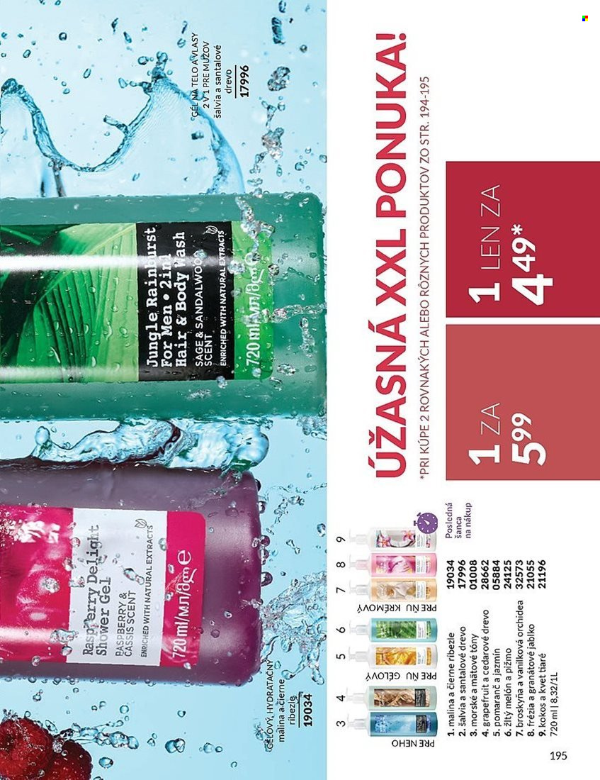 Leták Avon - 1.4.2025 - 30.4.2025. Strana 195