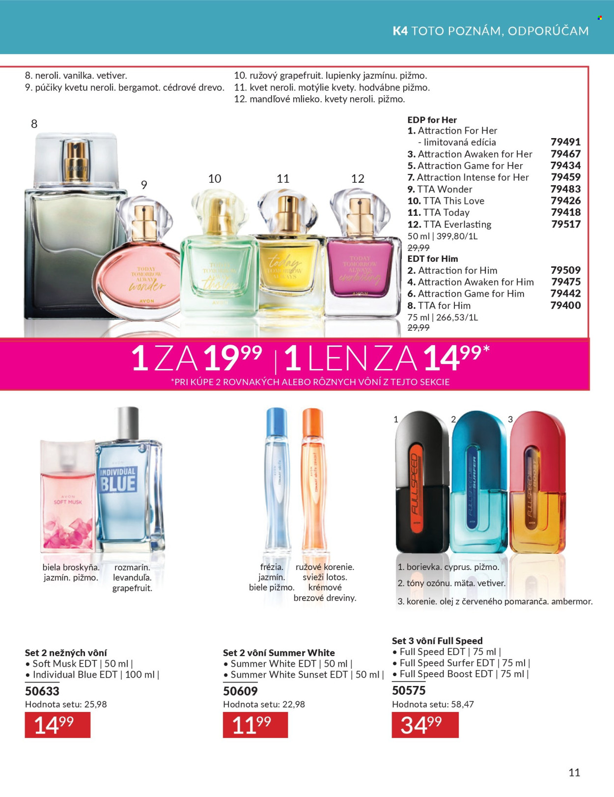 Leták Avon - 1.4.2025 - 30.4.2025. Strana 11
