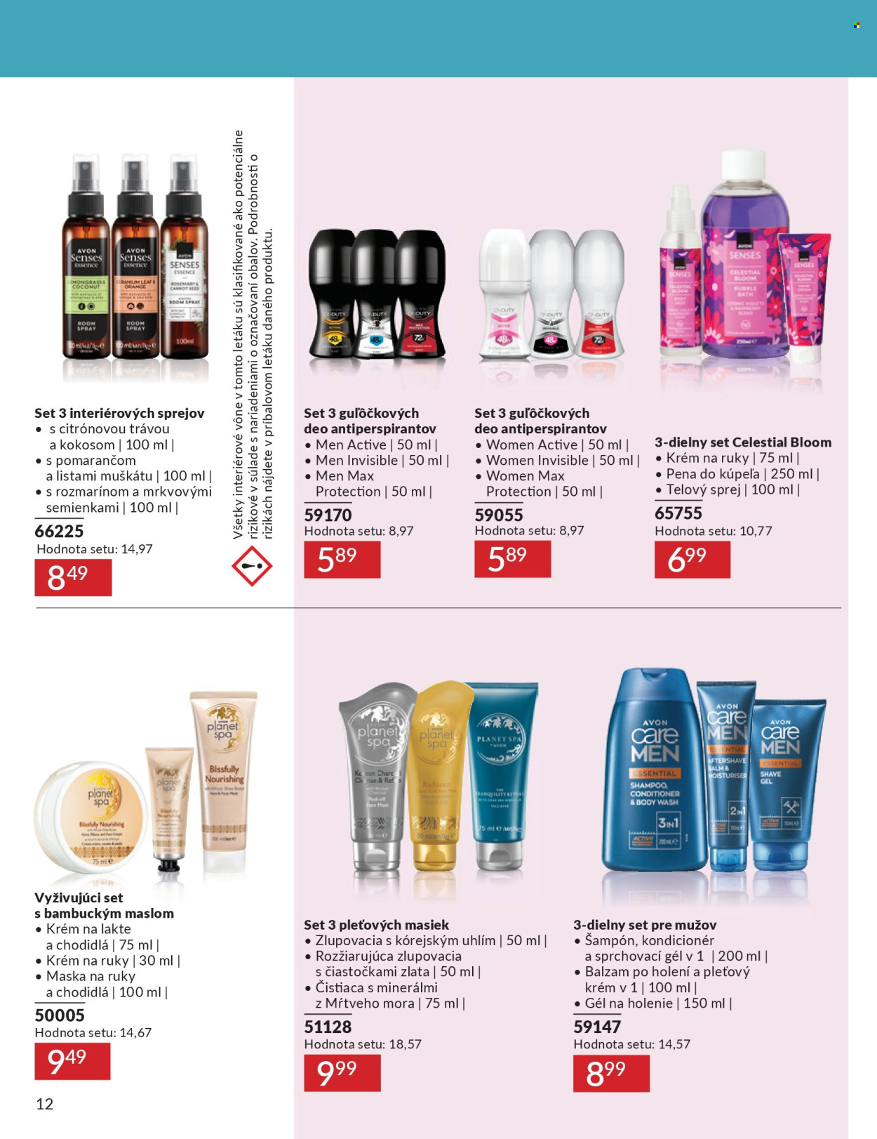 Leták Avon - 1.4.2025 - 30.4.2025. Strana 12