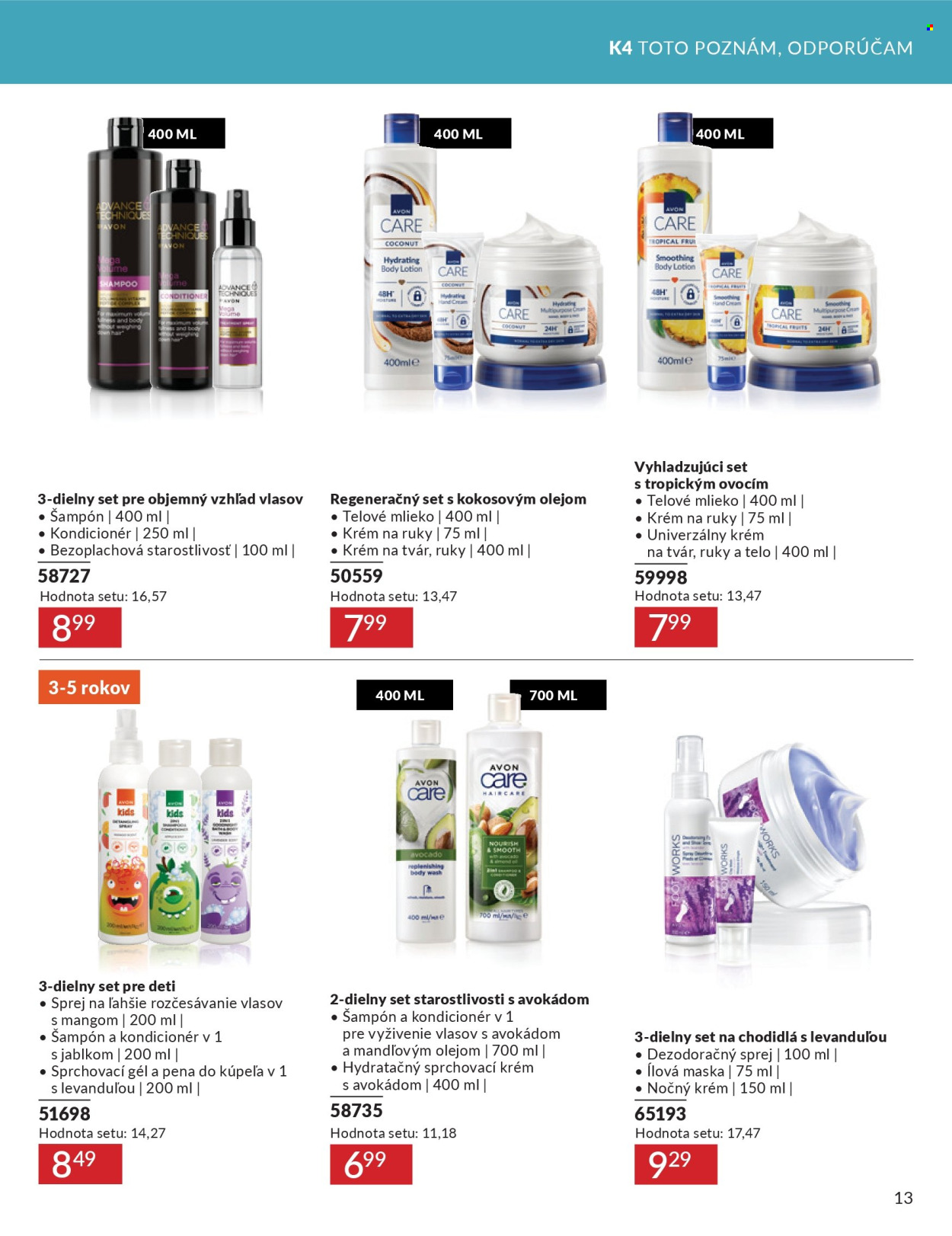 Leták Avon - 1.4.2025 - 30.4.2025. Strana 13