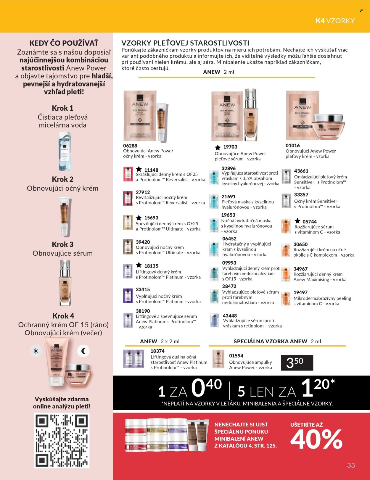 Leták Avon - 1.4.2025 - 30.4.2025. Strana 33