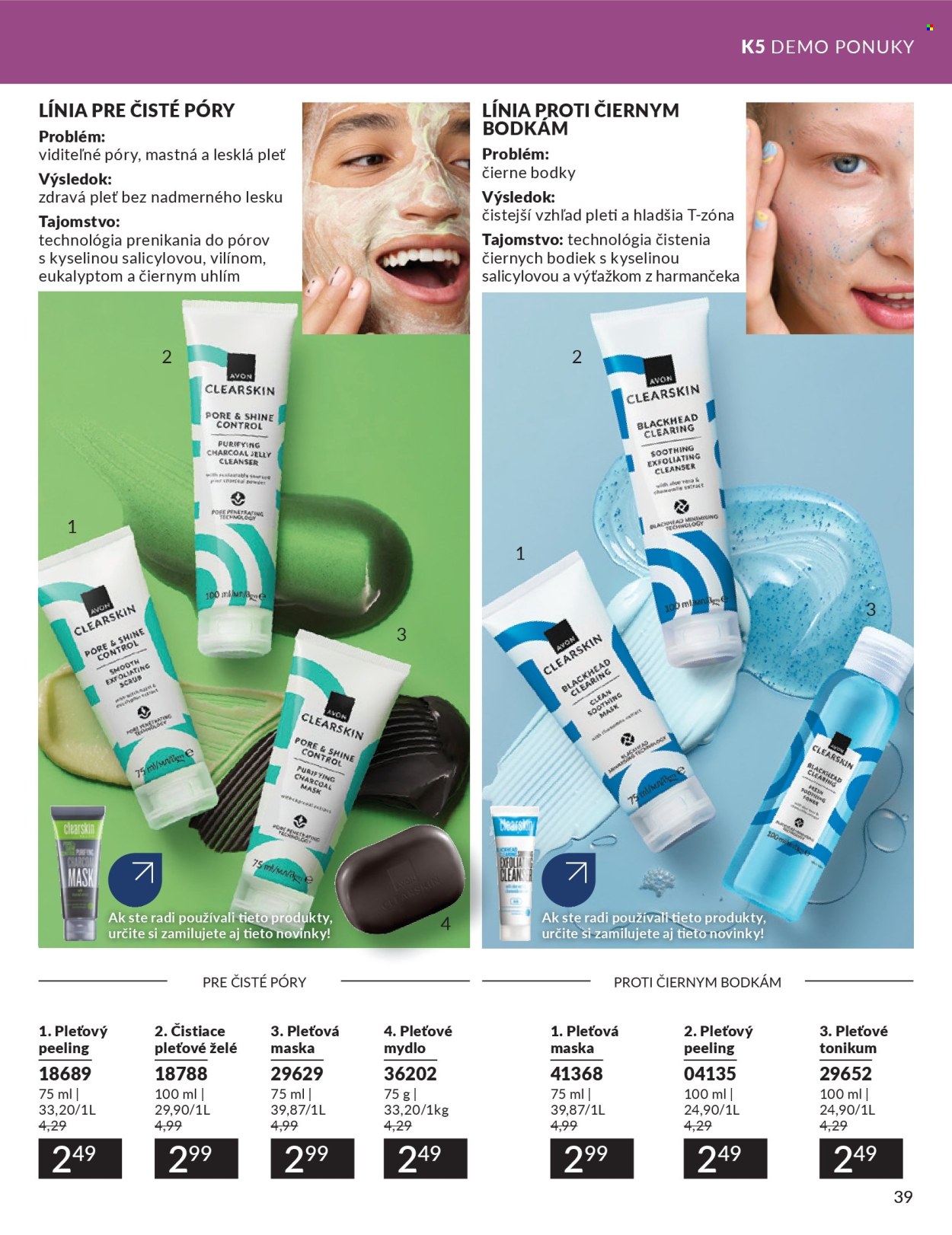 Leták Avon - 1.4.2025 - 30.4.2025. Strana 39