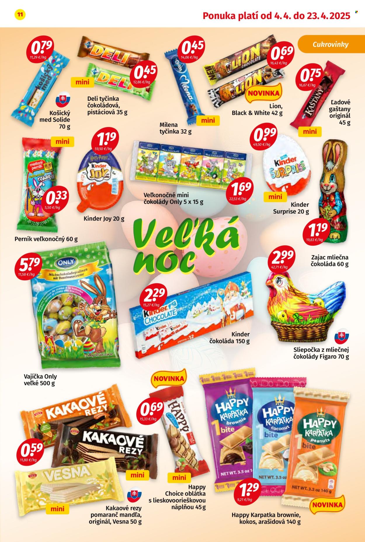 Leták Potraviny KORUNA - 4.4.2025 - 23.4.2025. Strana 11