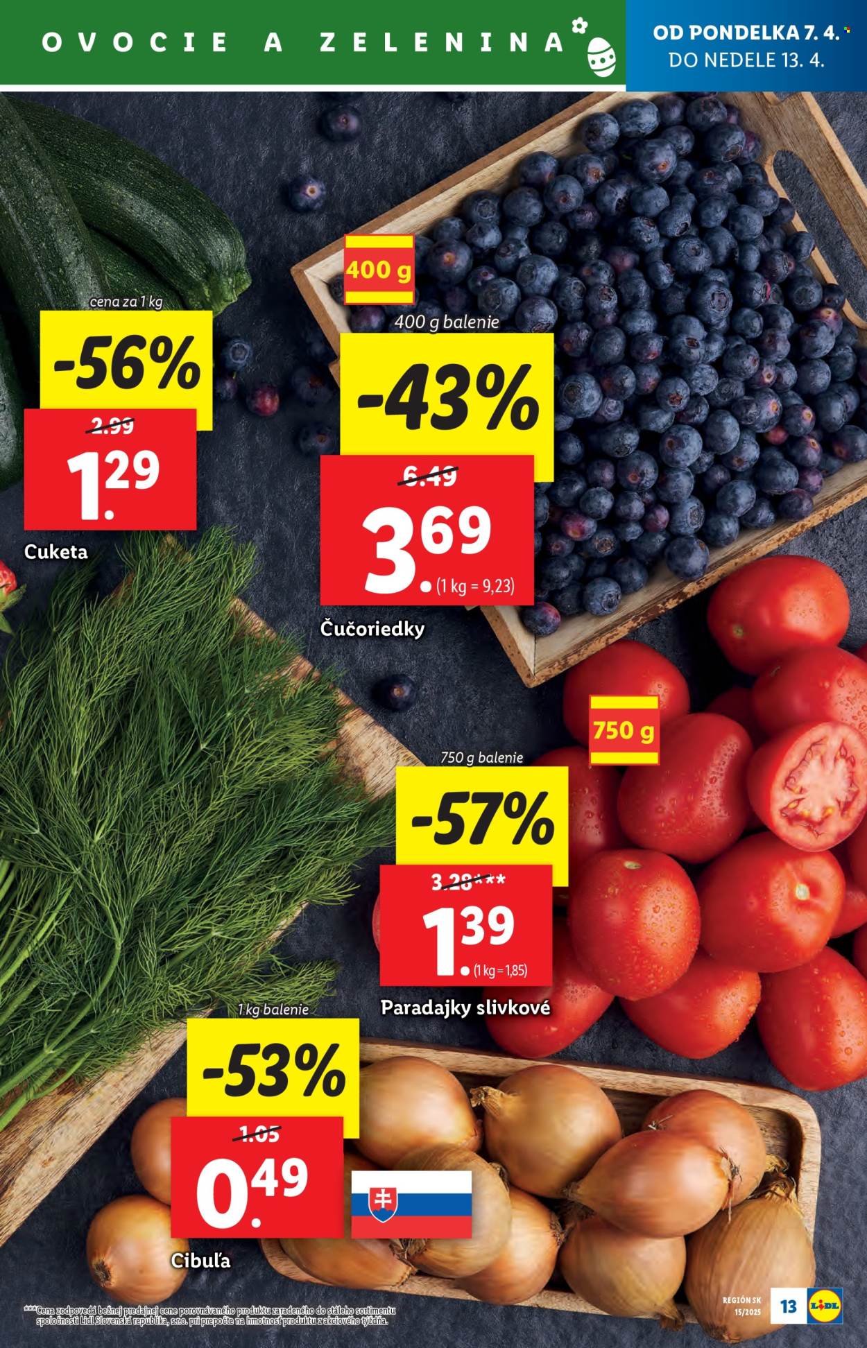 Leták Lidl - 7.4.2025 - 13.4.2025. Strana 13