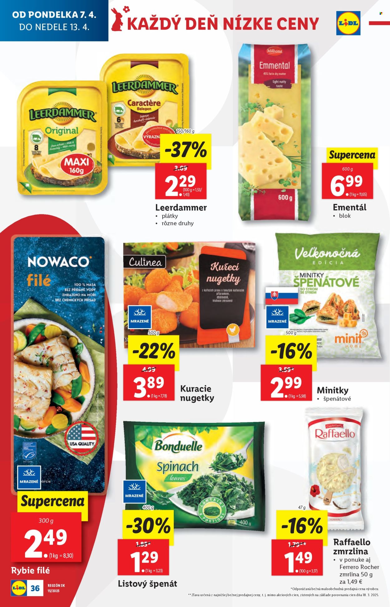 Leták Lidl - 7.4.2025 - 13.4.2025. Strana 38