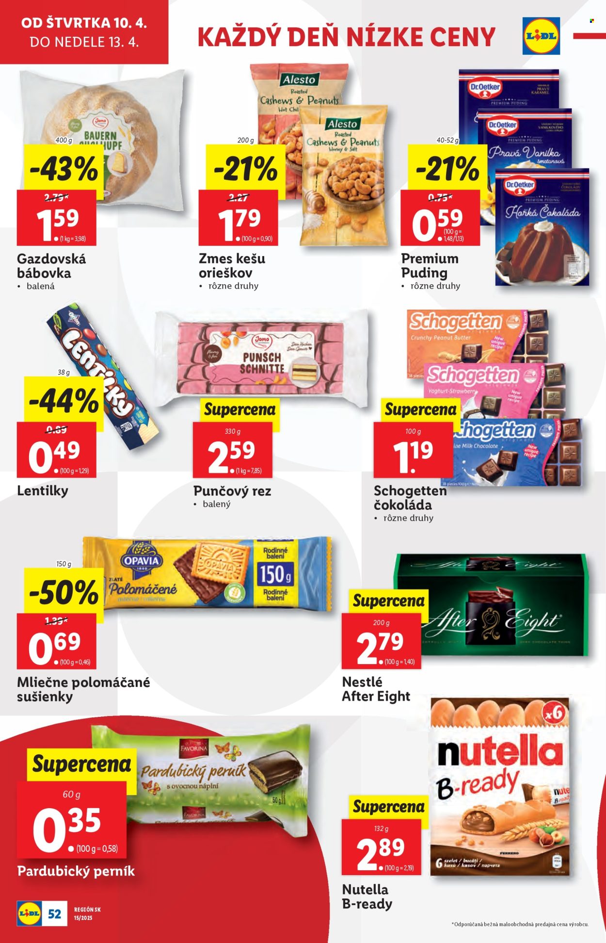 Leták Lidl - 7.4.2025 - 13.4.2025. Strana 54