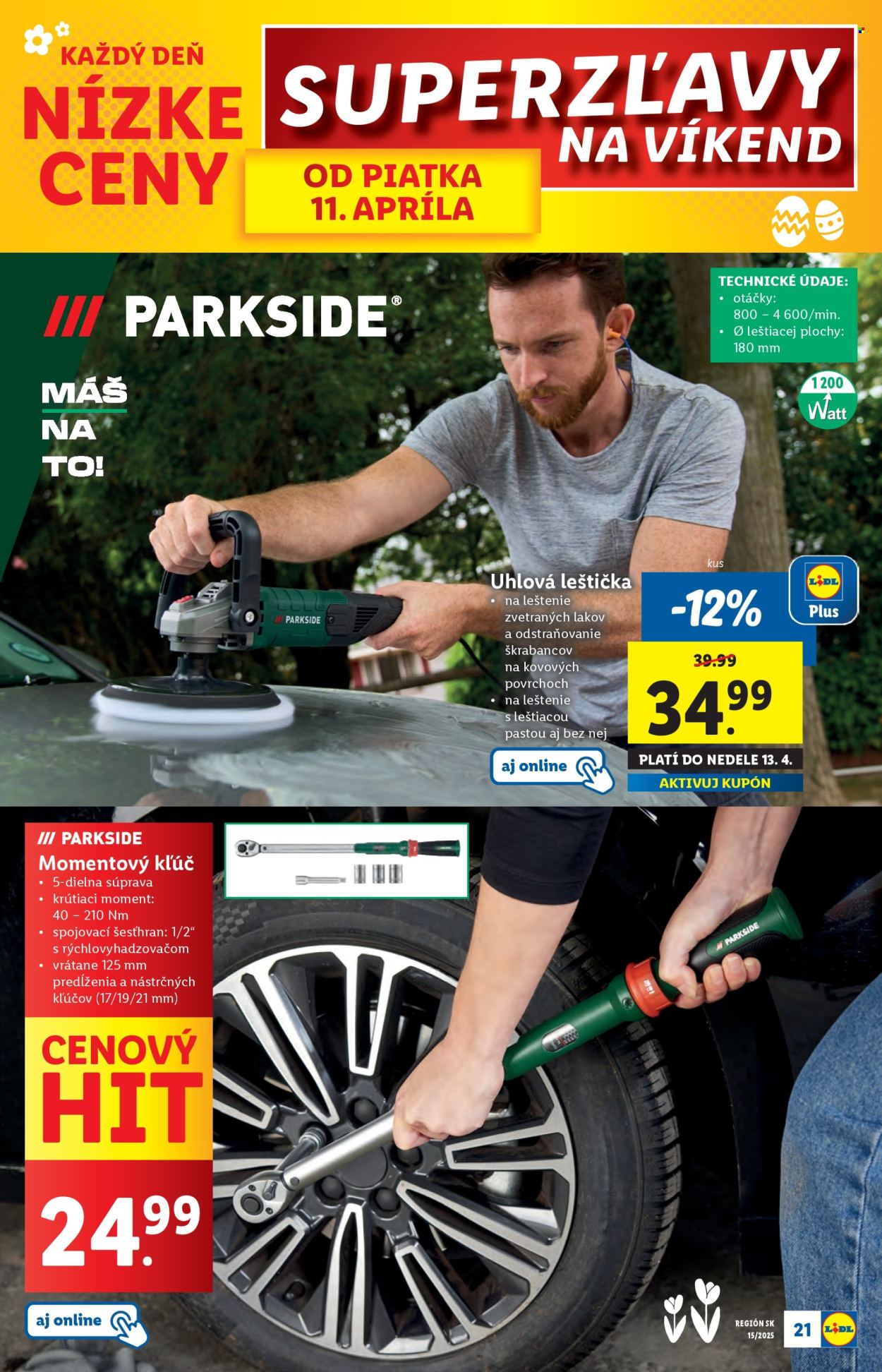 Leták Lidl - 7.4.2025 - 13.4.2025. Strana 91