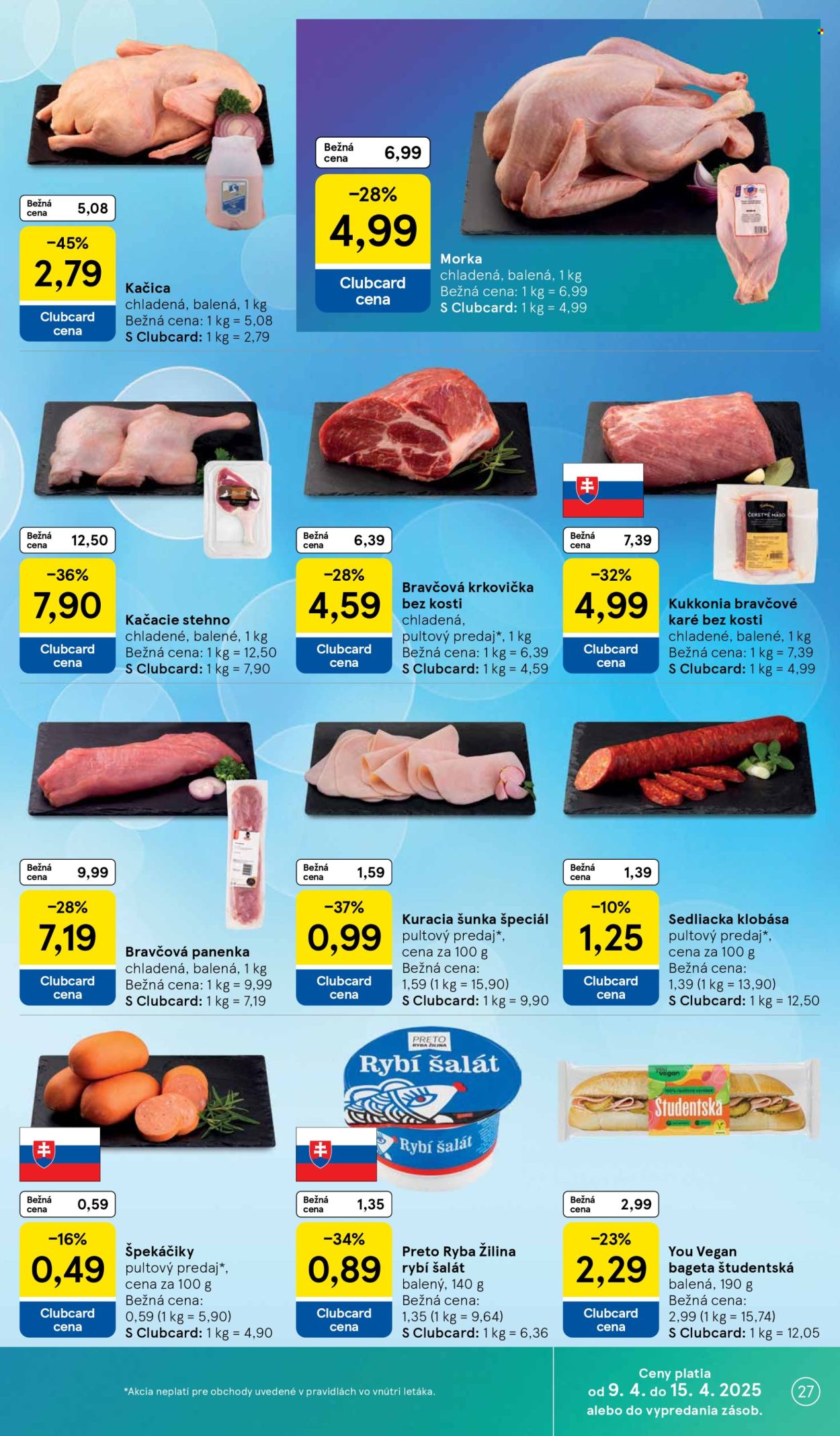 Leták TESCO - 9.4.2025 - 15.4.2025. Strana 27