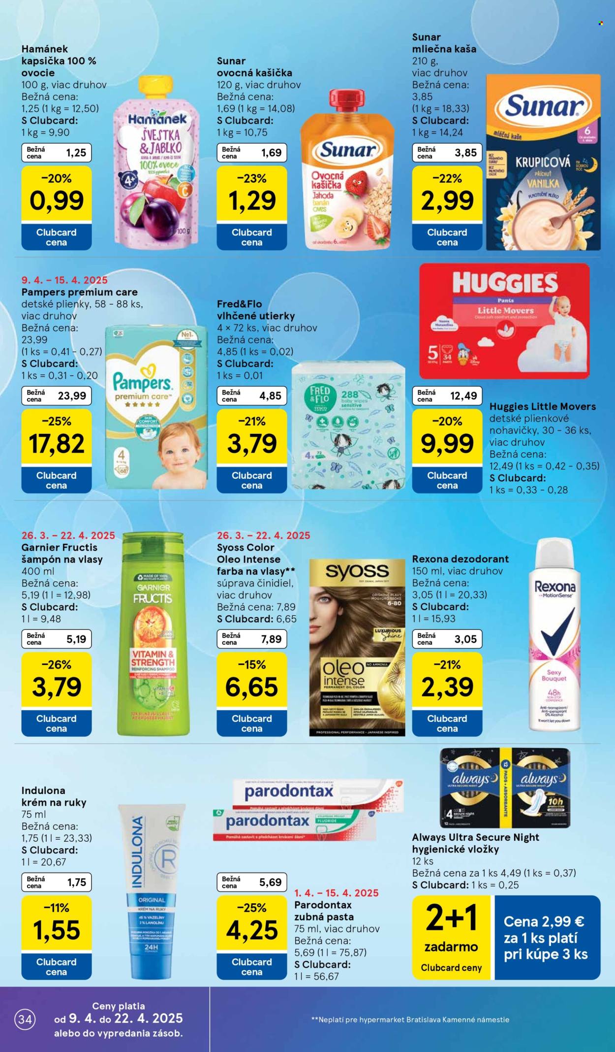 Leták TESCO - 9.4.2025 - 15.4.2025. Strana 34