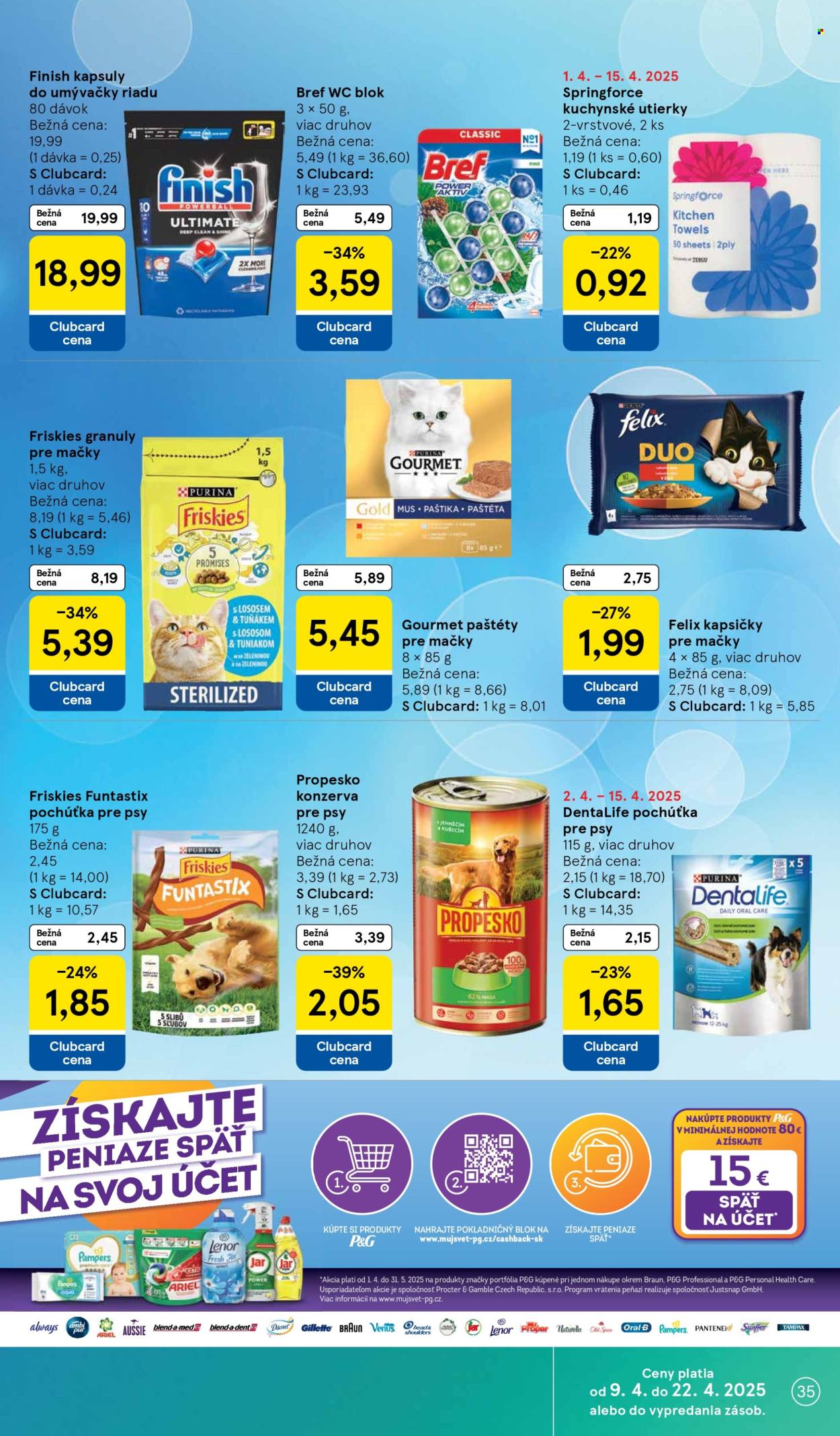 Leták TESCO - 9.4.2025 - 15.4.2025. Strana 35