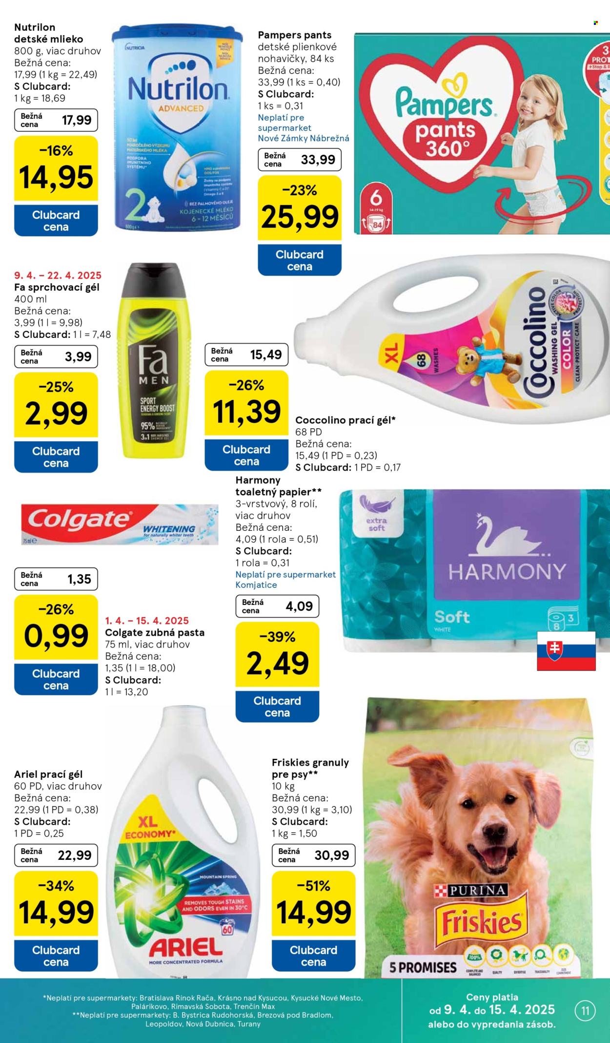 Leták TESCO supermarket - 9.4.2025 - 15.4.2025. Strana 11