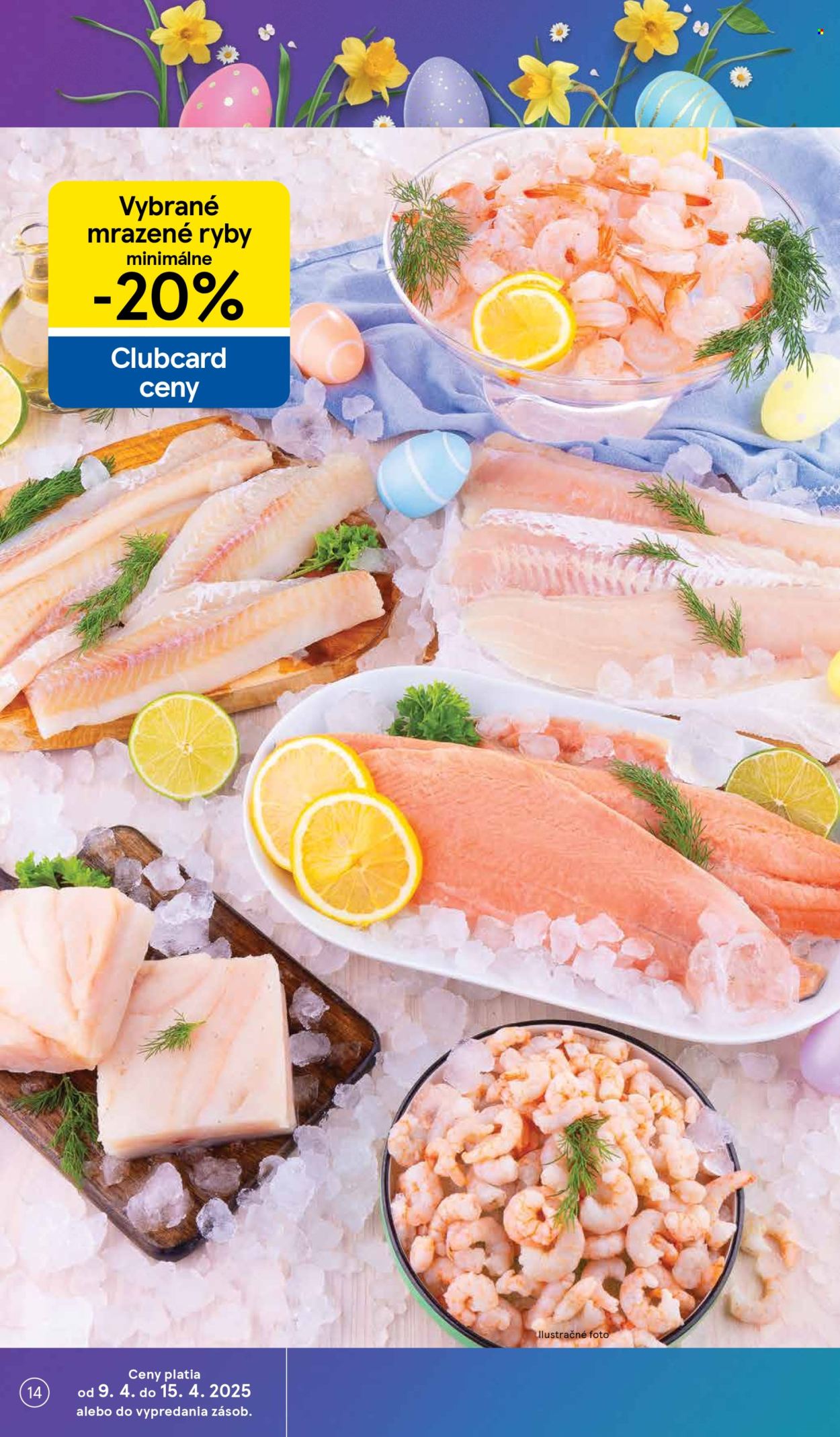 Leták TESCO supermarket - 9.4.2025 - 15.4.2025. Strana 14