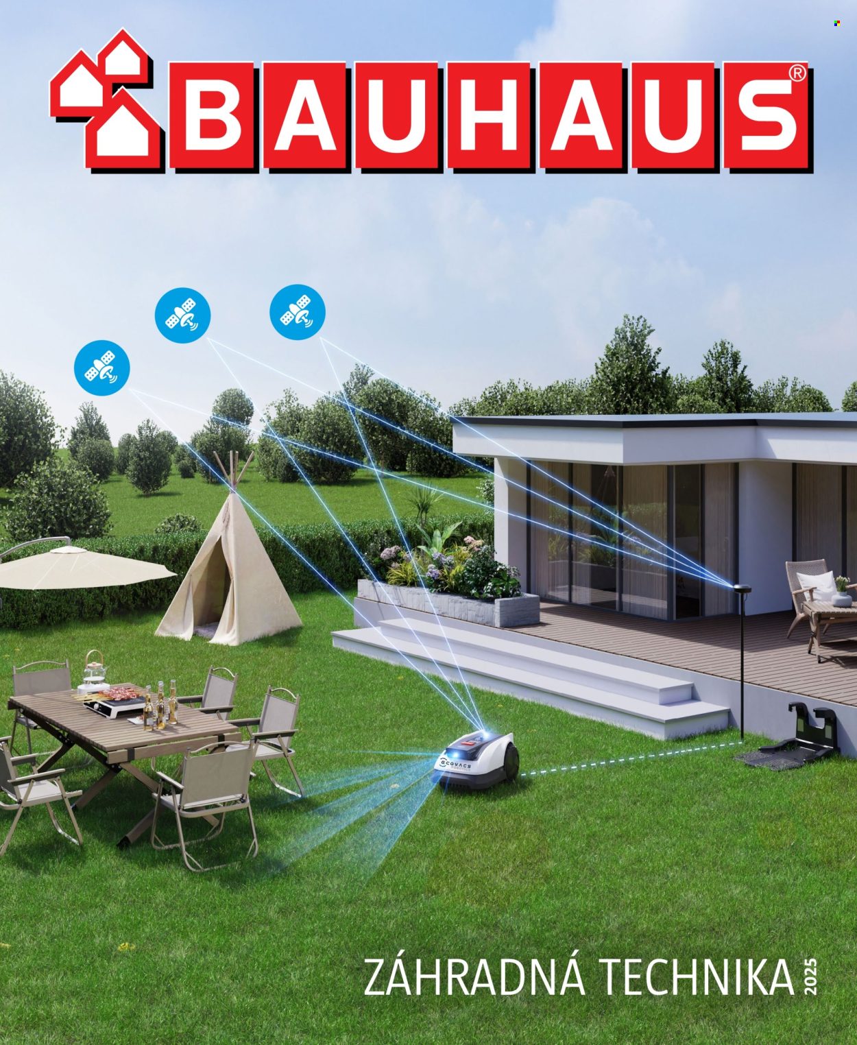 Leták Bauhaus - 7.4.2025 - 31.8.2025. Strana 1