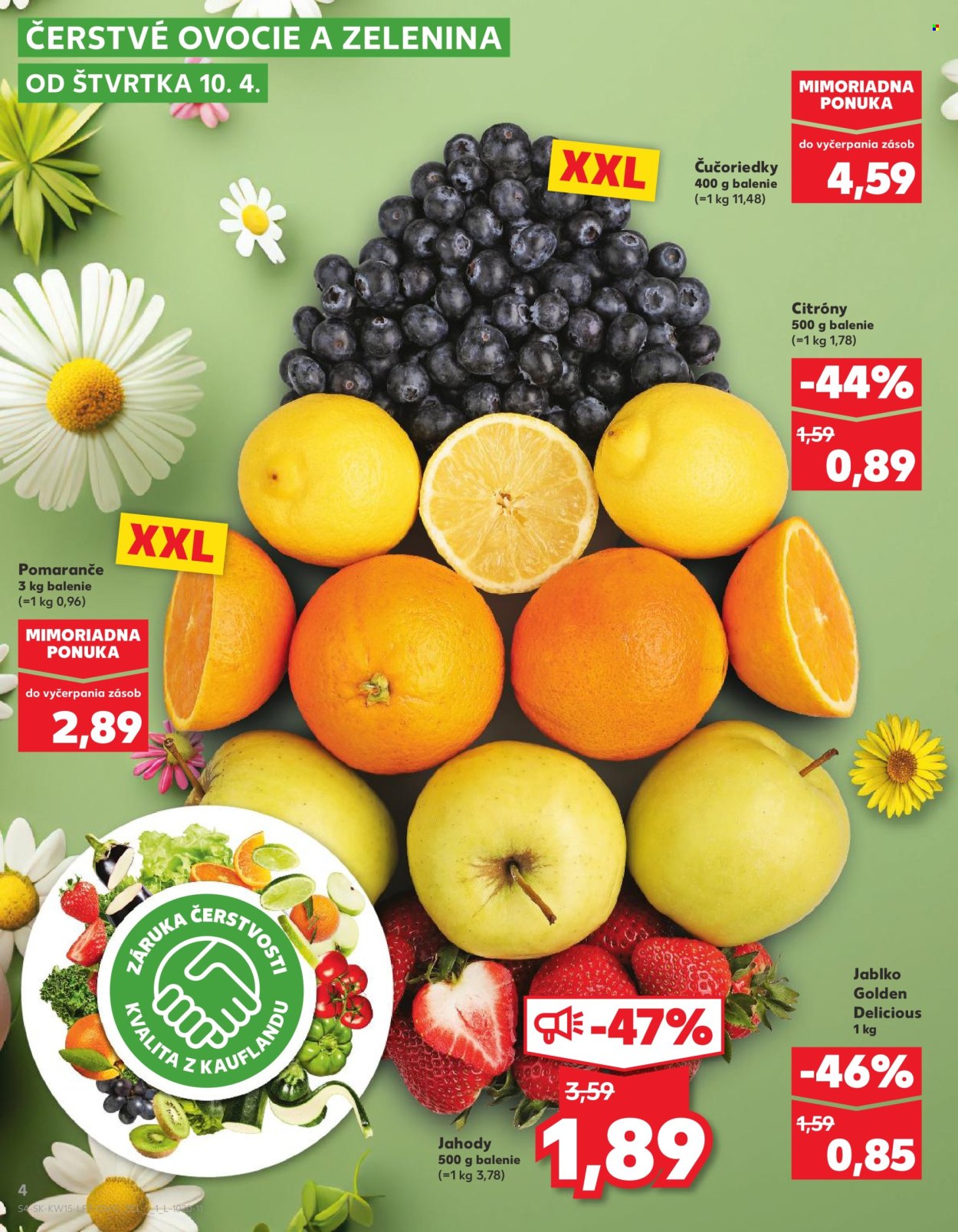 Leták Kaufland - 10.4.2025 - 15.4.2025. Strana 4