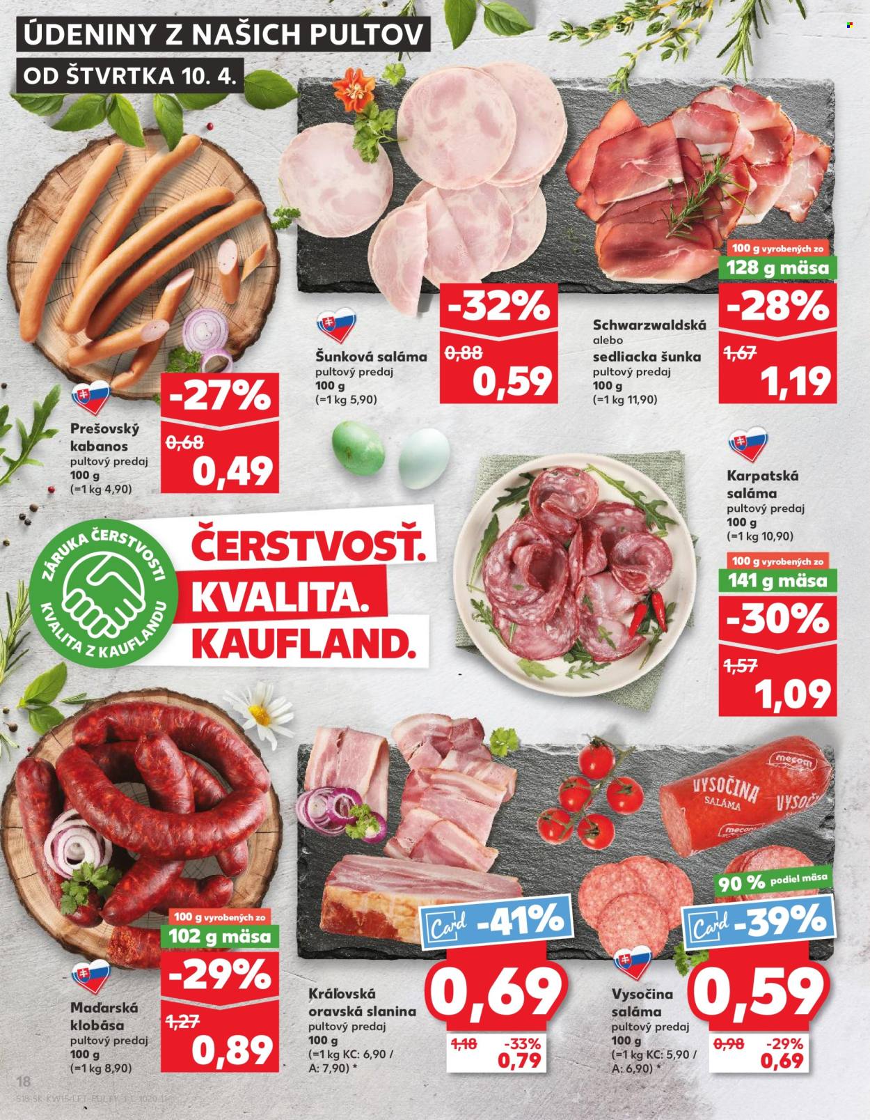 Leták Kaufland - 10.4.2025 - 15.4.2025. Strana 18