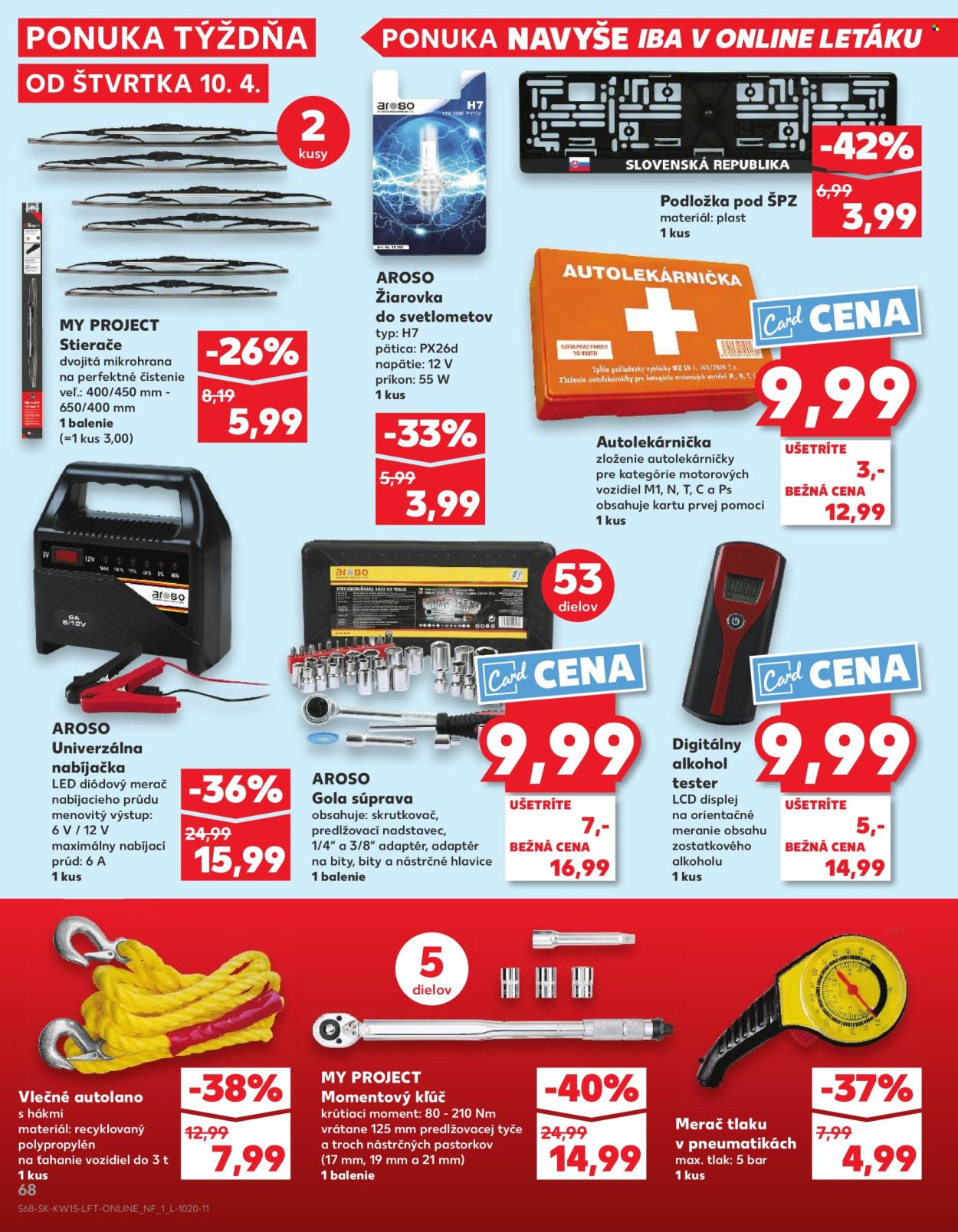 Leták Kaufland - 10.4.2025 - 15.4.2025. Strana 68
