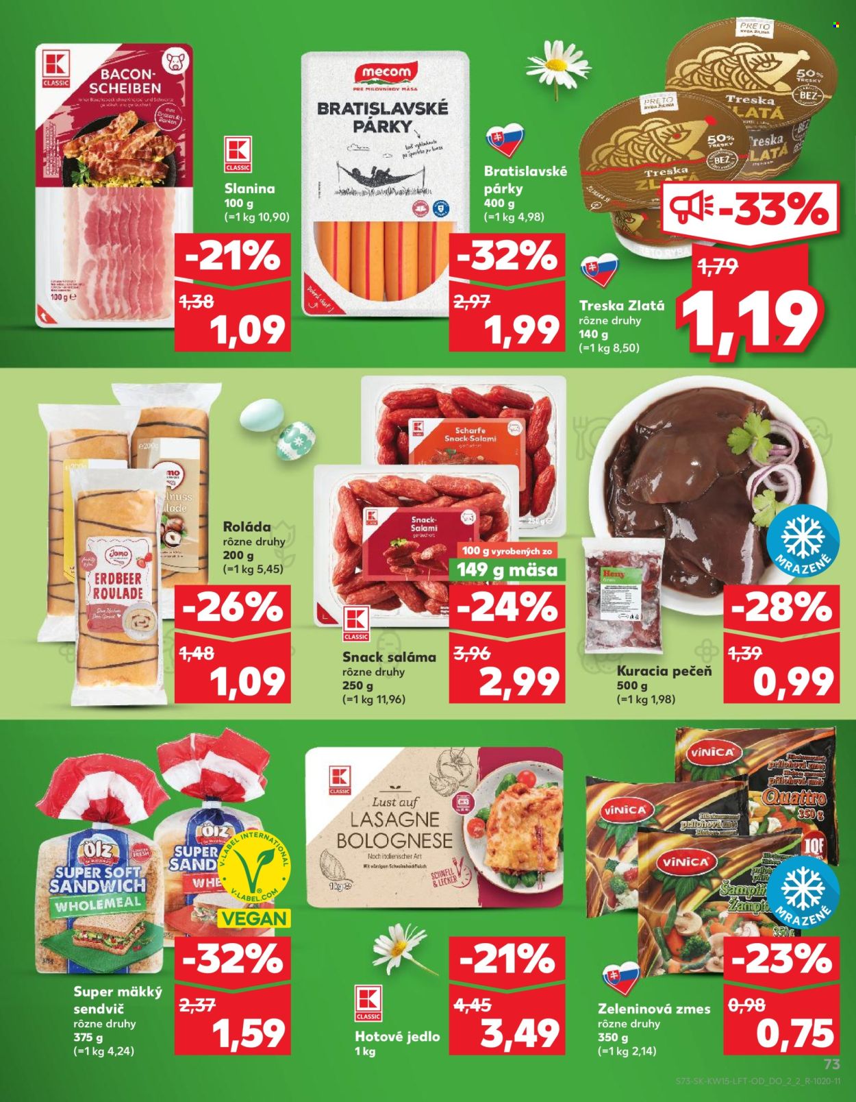 Leták Kaufland - 10.4.2025 - 15.4.2025. Strana 73