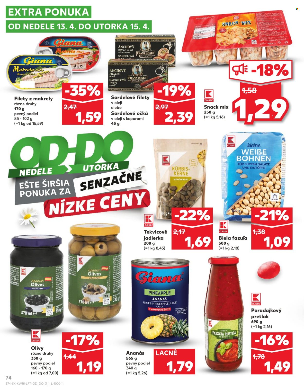 Leták Kaufland - 10.4.2025 - 15.4.2025. Strana 74