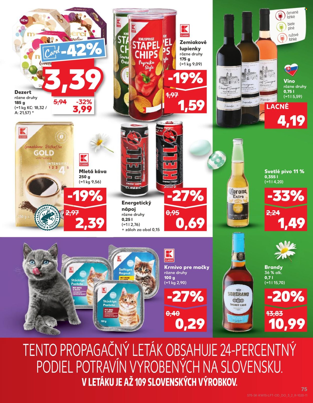 Leták Kaufland - 10.4.2025 - 15.4.2025. Strana 75